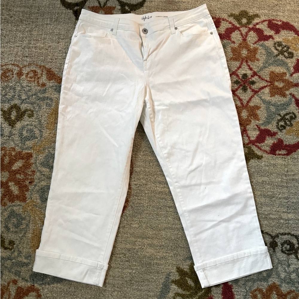 White Jeans Curvy